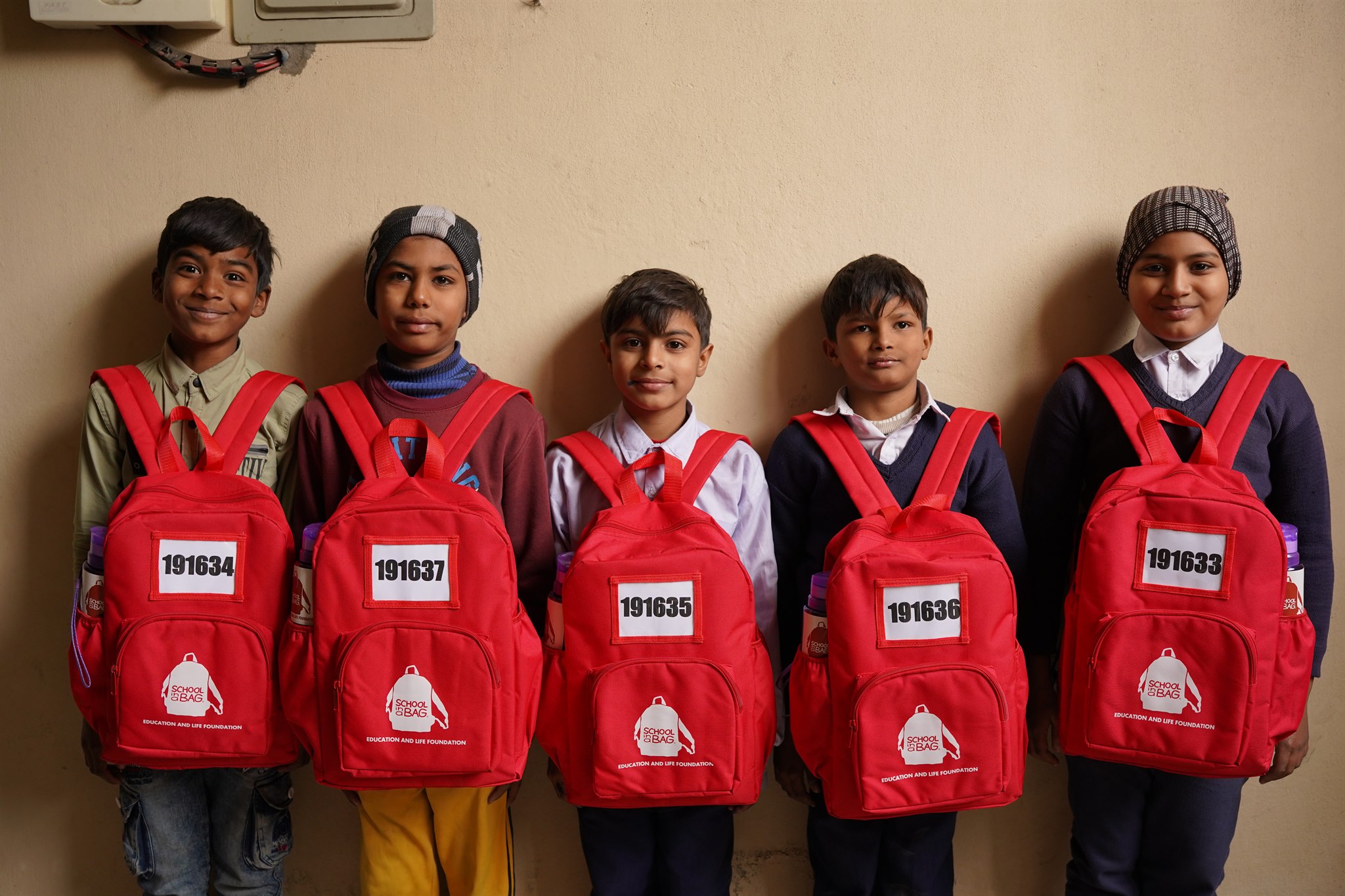 School Bags Distribution Program field work 4