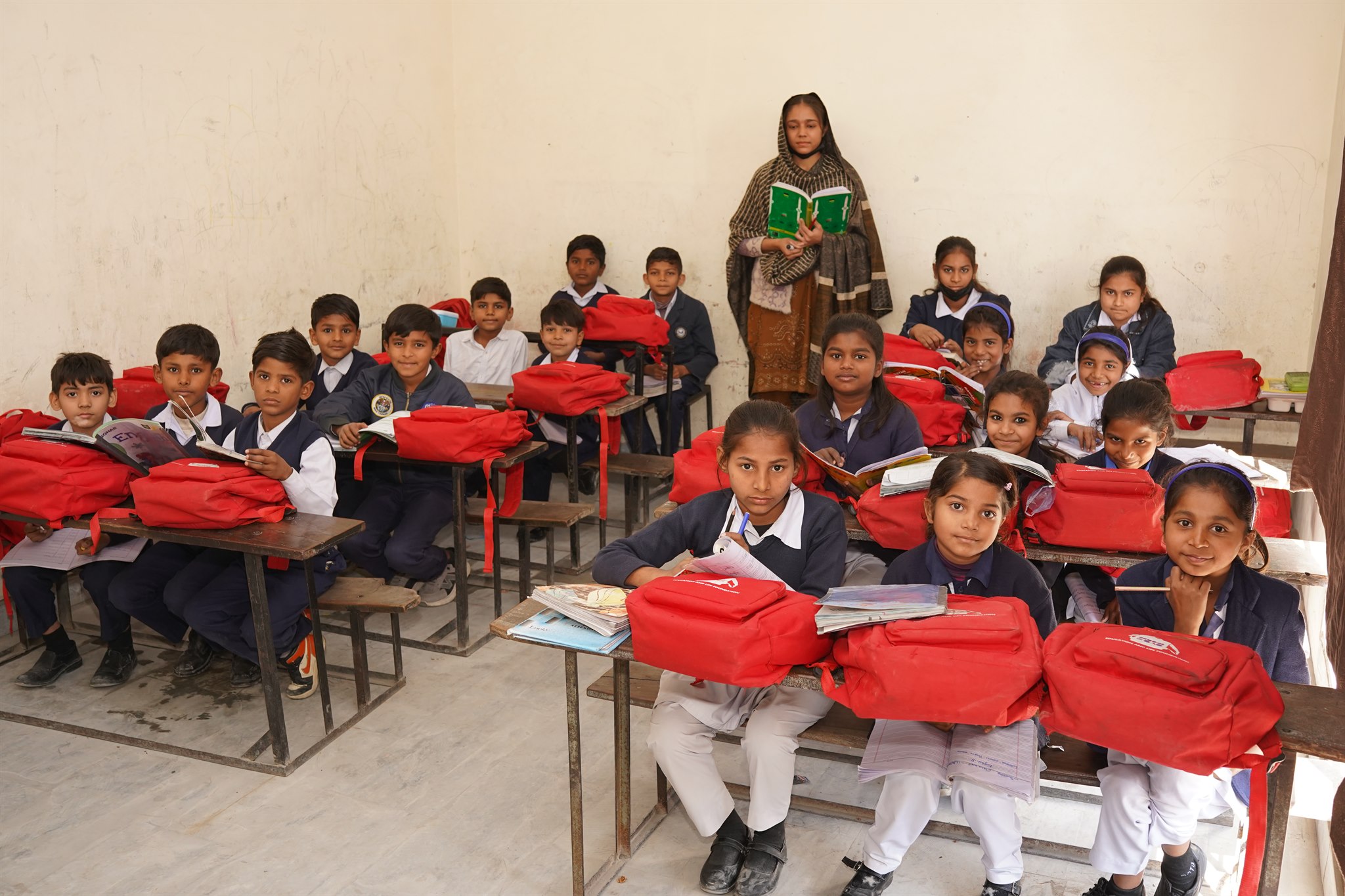 School Bags Distribution Program field work 2