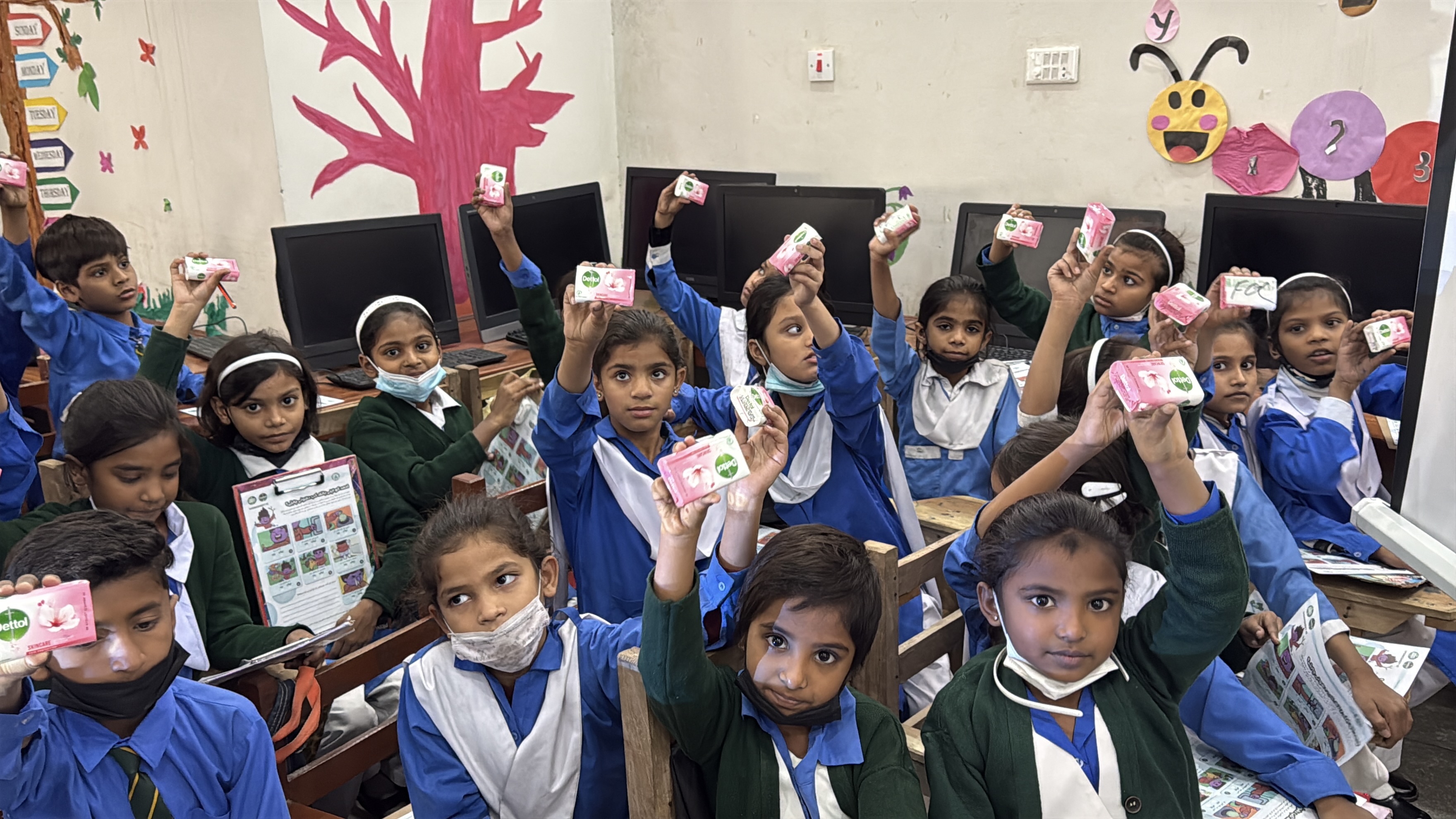 1,200 New School Bags, Uniforms, and Stationery Kits Distributed at Raza Block School
